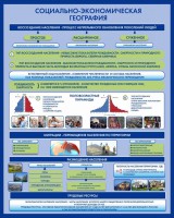 Стенд "Социально-экономическая география. Воссоздание населения" - fgospostavki.ru - Махачкала