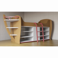 Детская кровать-чердак «Корабль» - fgospostavki.ru - Махачкала