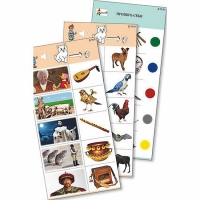 Комплект из 10 карточек "Обучающий калейдоскоп для ДО. Эксперимент. Звук" - fgospostavki.ru - Махачкала