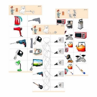 Комплект из 10 карточек "Обучающий калейдоскоп для ДО. Эксперимент. Электричество" - fgospostavki.ru - Махачкала