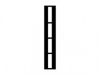 Набор магнитных карточек "Двойная тактовая черта" (6 штук) - fgospostavki.ru - Махачкала