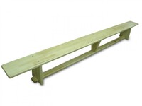 Скамейка гимнастическая (деревянные ножки) (3,5 м)  - fgospostavki.ru - Махачкала