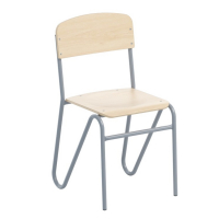 Стул ученический на круглой трубе - fgospostavki.ru - Махачкала