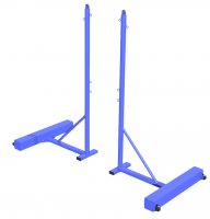 Стойка для бадминтона передвижная с противовесом (2 штуки) - fgospostavki.ru - Махачкала