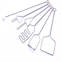 Постановочные зонды с витыми ручками с колечком, мини. Комплект из 6 зондов - fgospostavki.ru - Махачкала