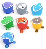 Пуфики с гранулами "Детство" - fgospostavki.ru - Махачкала