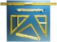 Комплект линеек для школьной доски + доска крепежная (для хранения) - fgospostavki.ru - Махачкала
