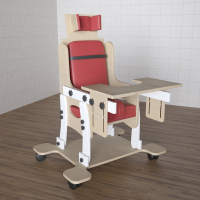 Стул для ребенка с ОВЗ «Новые горизонты» №2 со столешницей красный - fgospostavki.ru - Махачкала
