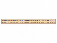 Стенд-лента "Алфавит" (английский язык) - fgospostavki.ru - Махачкала