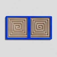 Такт-панель «Синий лабиринт № 4» - fgospostavki.ru - Махачкала