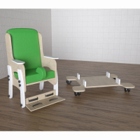 Стул для ребенка с ОВЗ стационарный с мобильной платформой «Адаптация» №4 - fgospostavki.ru - Махачкала