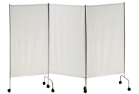 Ширма медицинская из нержавеющей стали на колесах 3 секции - fgospostavki.ru - Махачкала