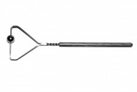 Зонд массажный для миогимнастики с бусинкой на толстой ручке с накаткой (Автор Томилина С.М.) - fgospostavki.ru - Махачкала