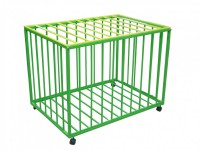 Контейнер для мячей на колесиках (разборный с крышкой) - fgospostavki.ru - Махачкала