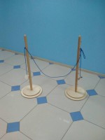 Стойки для прыжков в высоту детские (деревянные) - fgospostavki.ru - Махачкала