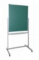 Доска аудиторная поворотная магнитная зеленая полимерная (750*1000) - fgospostavki.ru - Махачкала