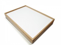 Планшет для рисования песком из дерева (белая подсветка) - fgospostavki.ru - Махачкала