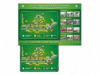 Электрифицированный стенд-тренажер "План-схема района расположения образовательного учреждения" - fgospostavki.ru - Махачкала