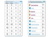 Комплект карточек (10) "Обучающий калейдоскоп. Дроби" - fgospostavki.ru - Махачкала