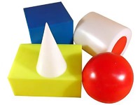 Набор геометрических тел демонстрационный - fgospostavki.ru - Махачкала