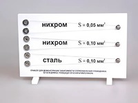 Прибор для демонстрации зависимости сопротивления проводника от его длины, сечения и материала - fgospostavki.ru - Махачкала