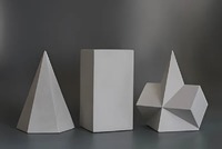 Набор гипсовых геометрических тел (15 штук) - fgospostavki.ru - Махачкала