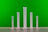 Комплект мерных цилиндров пластиковых (5 штук) - fgospostavki.ru - Махачкала