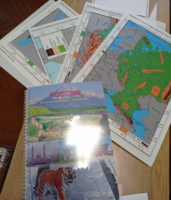 Пособие для слабовидящих - Физическая карта Российской федерации - fgospostavki.ru - Махачкала