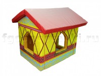 Домик игровой "Узор" с рисунком (трансформируется в маты) - fgospostavki.ru - Махачкала