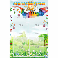 Стенд "Музыкальный киоск" с 4 карманами - fgospostavki.ru - Махачкала