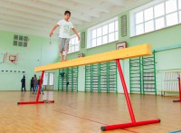 Бревно гимнастическое напольное постоянной высоты (700 мм) (5 м) - fgospostavki.ru - Махачкала