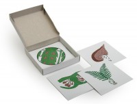 Модель-аппликация "Размножение папоротника" (набор из 8 карт) - fgospostavki.ru - Махачкала