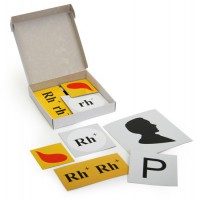 Модель-аппликация "Наследование резус-фактора" (набор из 19 карт) - fgospostavki.ru - Махачкала