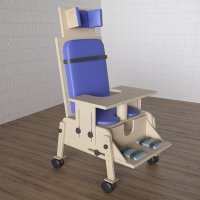 Стул для ребенка с ОВЗ «Новые горизонты» №3 со столешницей фиолетовый - fgospostavki.ru - Махачкала