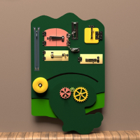 Бизиборд «Зелёная лапа» - fgospostavki.ru - Махачкала