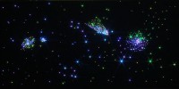 Настенный фиброоптический ковер "Млечный путь" 200х100, 450 точек - fgospostavki.ru - Махачкала