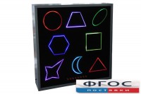 Интерактивная панель «Цветные фигуры 8» (вариант 3) - fgospostavki.ru - Махачкала