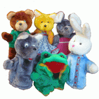 Набор перчаточных кукол "Теремок" - fgospostavki.ru - Махачкала