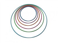 Обруч гимнастический стальной (1000 миллиметров, 950 грамм)  - fgospostavki.ru - Махачкала