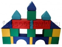 Мягкий модуль-конструктор "Городок" (21 элемент) - fgospostavki.ru - Махачкала