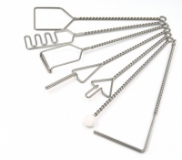 Постановочные зонды на витых ручках с колечком (шариковый зонд на витой ручке). Комплект из 7 зондов - fgospostavki.ru - Махачкала