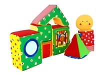 Развивающая игрушка для детей с нарушением зрения "Конструктор Колобок" - fgospostavki.ru - Махачкала