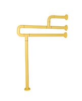 Поручень напольно-настенный с антибактериальным покрытием (желтый) - fgospostavki.ru - Махачкала