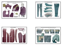 Плакаты ПРОФТЕХ "Изготовление мужских костюмов" (25 пл, винил, 70х100) - fgospostavki.ru - Махачкала