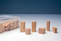 Игровой набор Фребеля "Конструктор" (50 элементов, бук, серия "Красота вокруг нас") - fgospostavki.ru - Махачкала