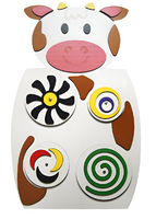 Бизиборд «Белая коровушка» - fgospostavki.ru - Махачкала