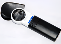 Лупа карманная с подсветкой (5х) - fgospostavki.ru - Махачкала