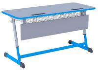 Парта NOMAD двухместная регулируемая по высоте с антивандальной кромкой - fgospostavki.ru - Махачкала