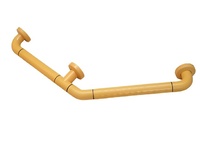 Поручень угловой трехопорный с антибактериальным покрытием (желтый) - fgospostavki.ru - Махачкала