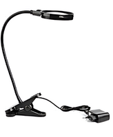 Лупа настольная на прищепке с подсветкой (5х) - fgospostavki.ru - Махачкала